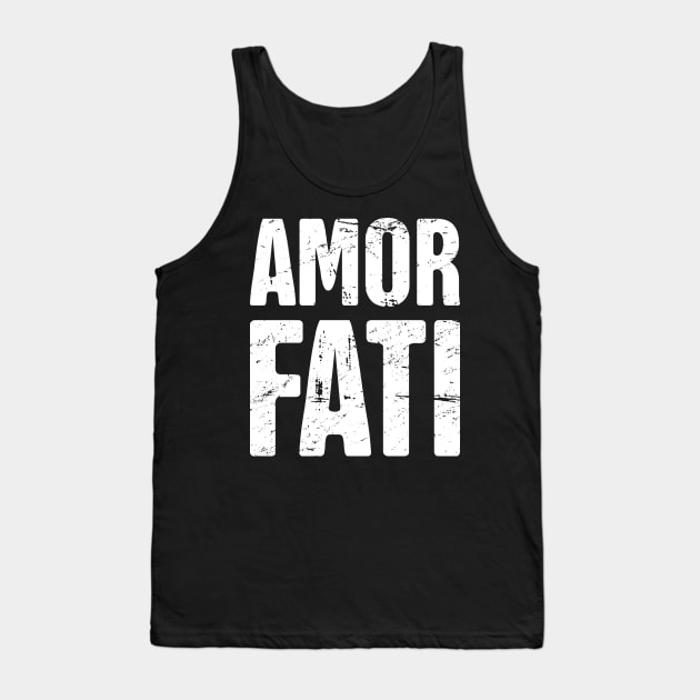 Amor Fati | Stoicism Tank Top by MeatMan